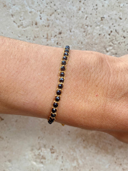 Bracelet Bali Obsidienne « Protection »