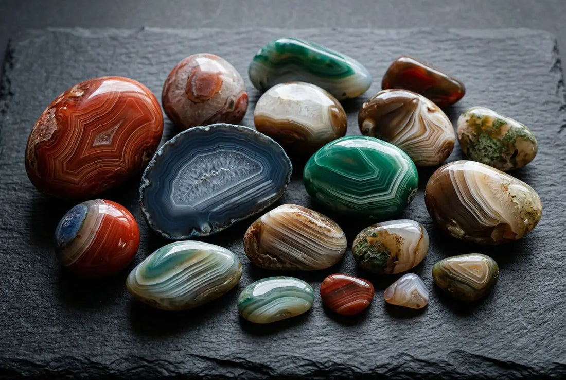 Bienfaits de la pierre agate : vertus et propriétés en lithothérapie