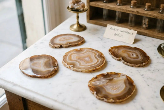 Comment reconnaître une vraie agate et éviter les imitations