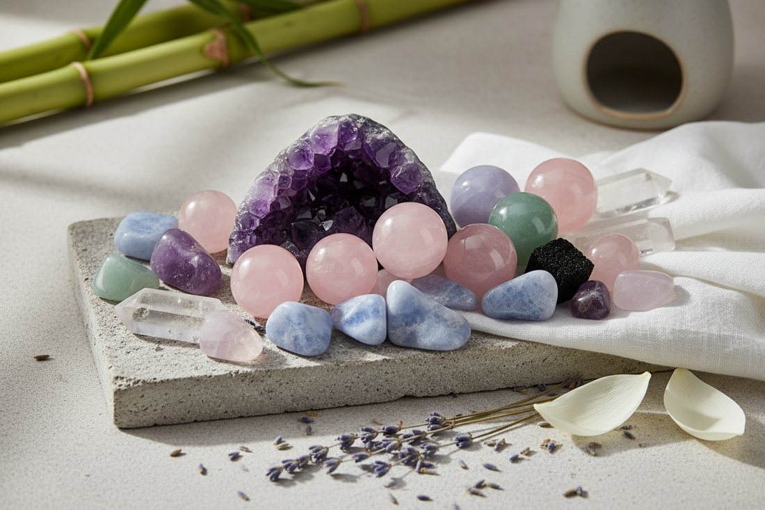 Quelles pierres naturelles choisir pour lutter contre le stress et l'anxiété ?