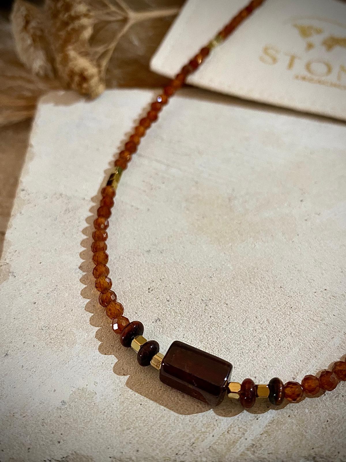 Collier en Pierres naturelles