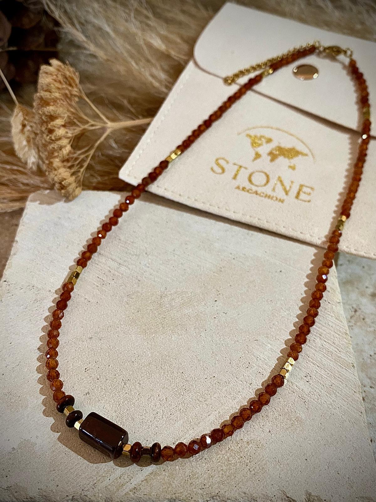 Collier en Pierres naturelles