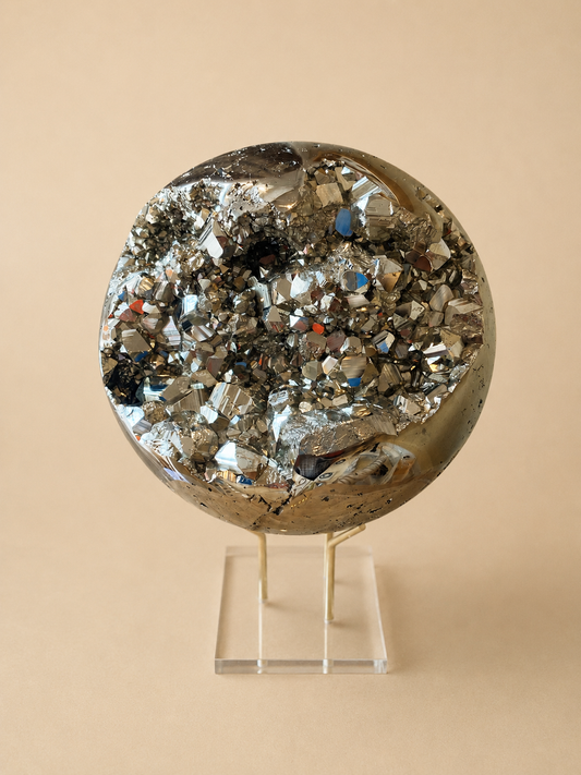"Pièce d’exception"sphère de Pyrite de 6kg