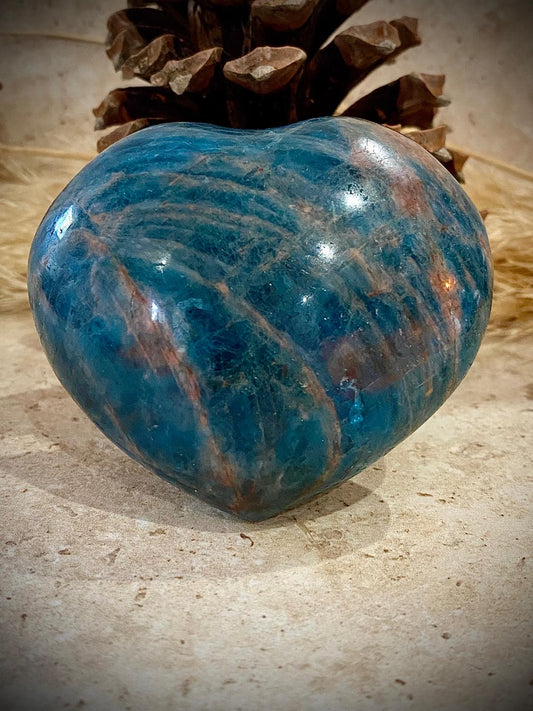 Coeur Apatite Bleue