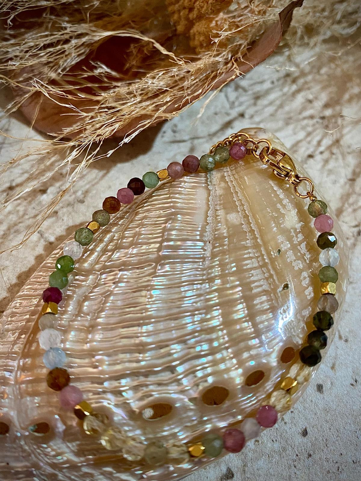 Bracelet fin en Tourmaline "Protection"