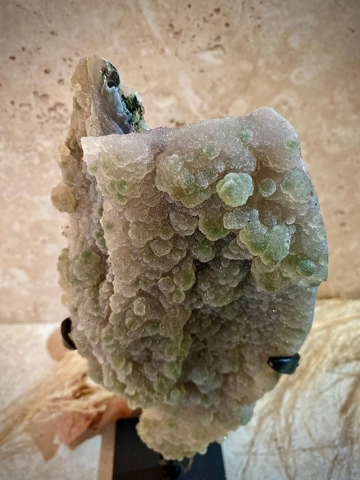 Prasiolite pièce rare en provenance du Brésil