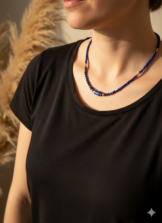 Collier en Pierres naturelles