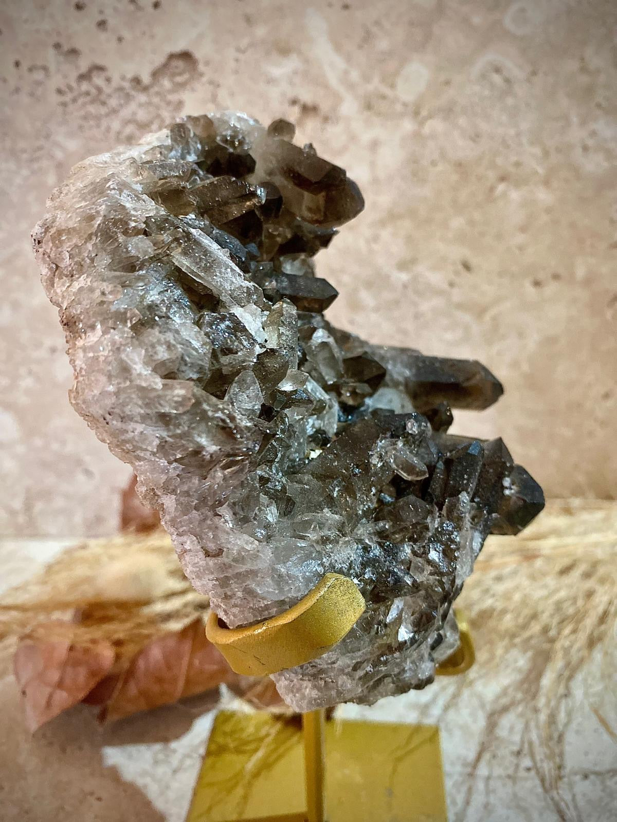 Quartz Fumé en provenance du Brésil