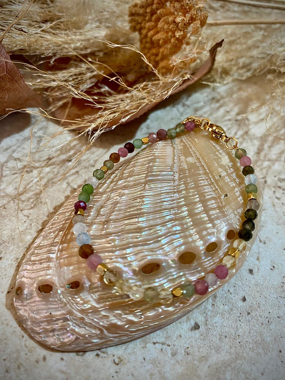 Bracelet fin en Tourmaline "Protection"