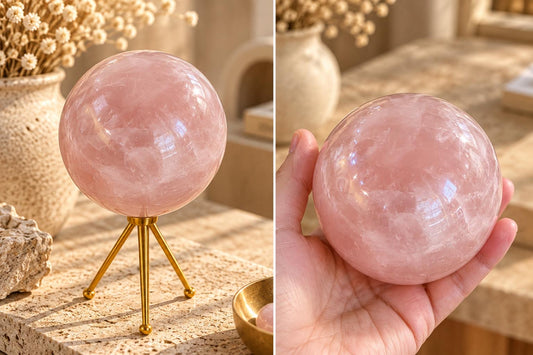 Quartz Rose "Amour et tendresse"