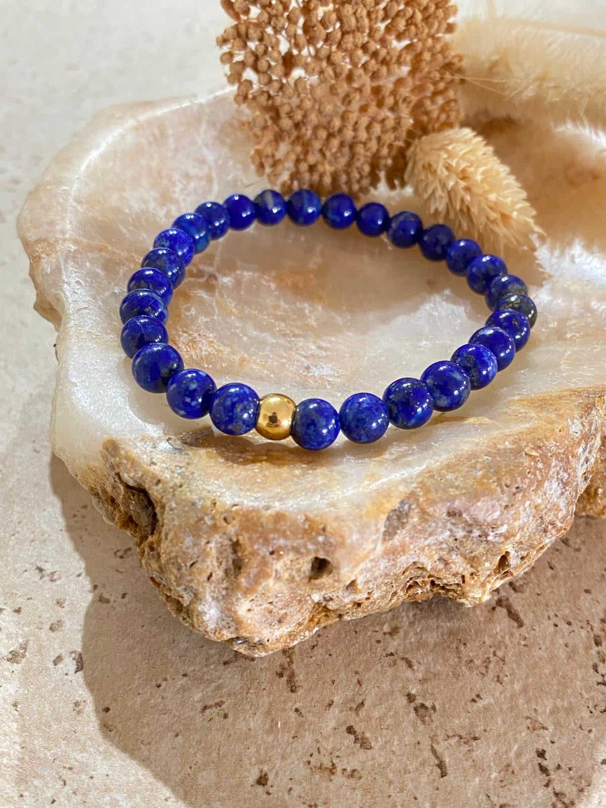 Bracelet pierres naturelles Lapis-Lazuli