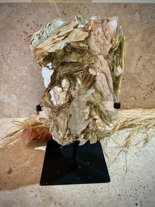 Golden mica en provenance du Brésil pièce rare