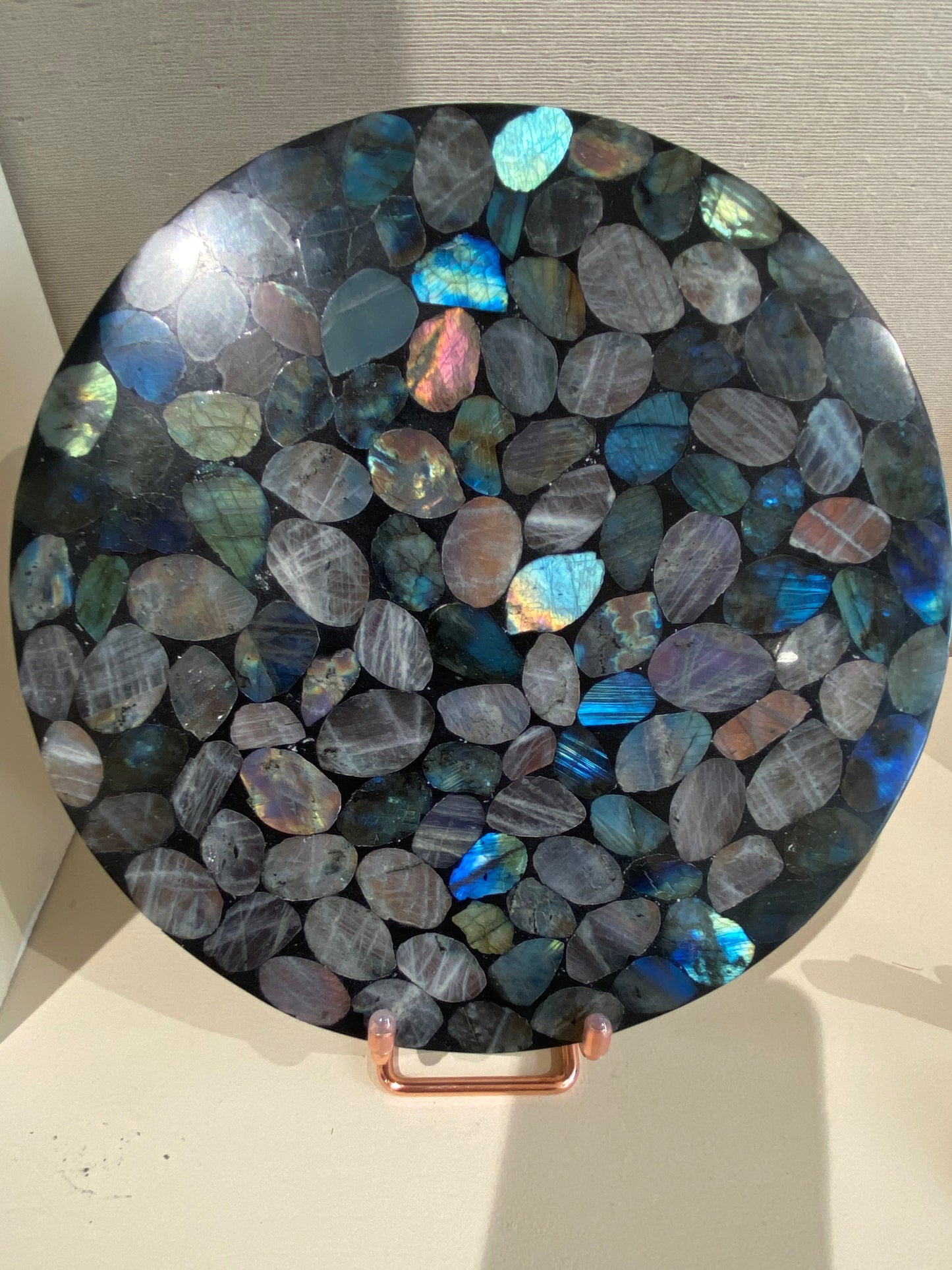 Magnifique plateau Labradorite