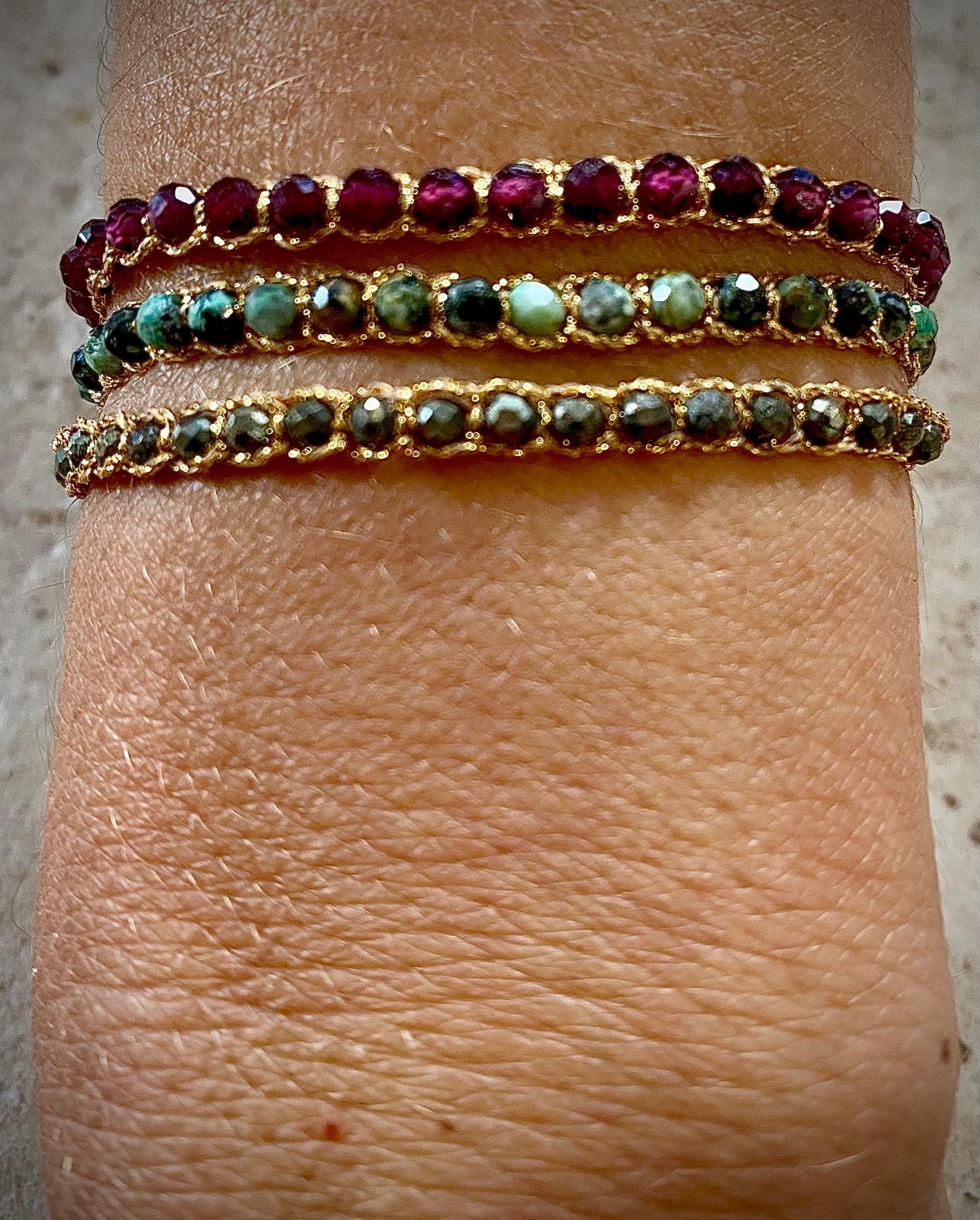 Bracelet Bali Pyrite "Chance"