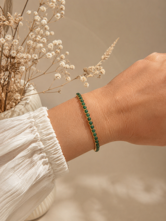 bracelet fin macrame 